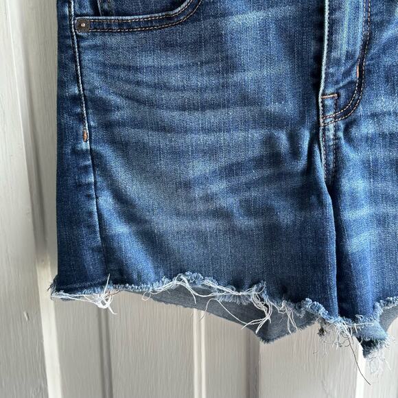 American Eagle Hi-Rise Shortie Cut-Off Jean Shorts - Picture 4 of 11